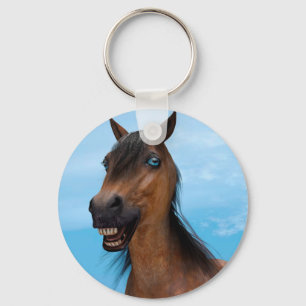 Porte-clés Cheval heureux