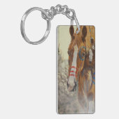 Porte-clés Cheval indien (Devant gauche)
