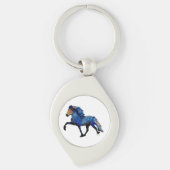 Porte-clés Cheval islandais Stary Night (Devant)