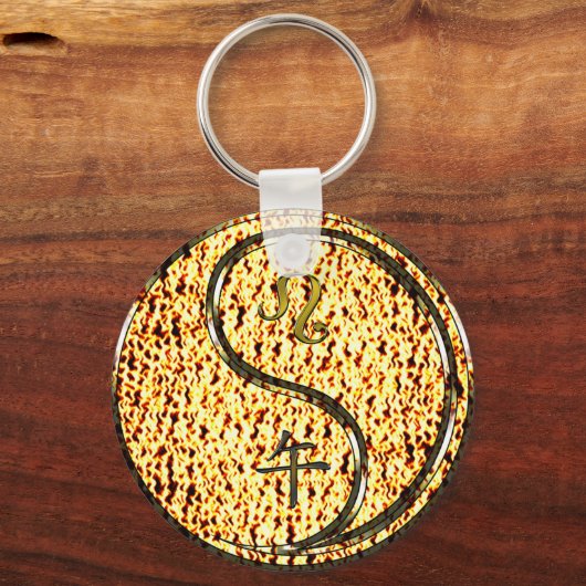 Porte-clés Cheval Leo & Fire (Verso)