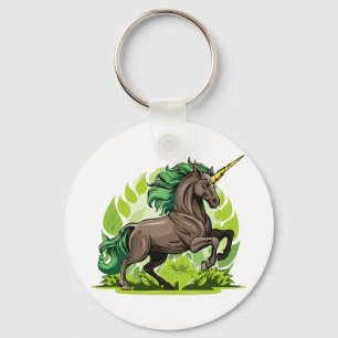 Porte-clés Cheval licorne