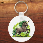Porte-clés Cheval licorne (Recto)