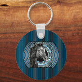 Porte-clés Cheval Main Drake Art (Verso)