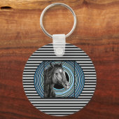 Porte-clés Cheval Main Drake Art (Recto)