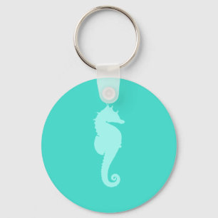 Porte-clés Cheval Marin Turquoise 2