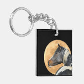 Porte-clés Cheval Peint Avec Porte - clé Pleine lune (Devant gauche)