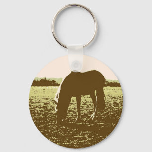 Porte-clés Cheval Pop Art