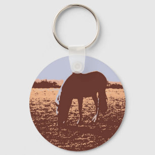 Porte-clés Cheval Pop Art