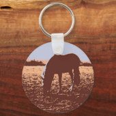 Porte-clés Cheval Pop Art (Recto)