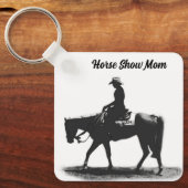 Porte-clés Cheval Show Maman (Recto)