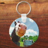 Porte-clés Cheval souriant (Recto)