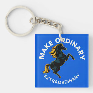 Porte-clés Cheval symbolisant la motivation