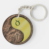 Porte-clés Cheval Taurus et Métal (Dos)