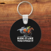 Porte-clés Cheval Tee - shirts - Faites-Le Comme Vous L'Avez (Recto)