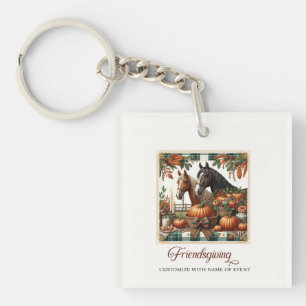 Porte-clés Cheval tendance Friendsgiving