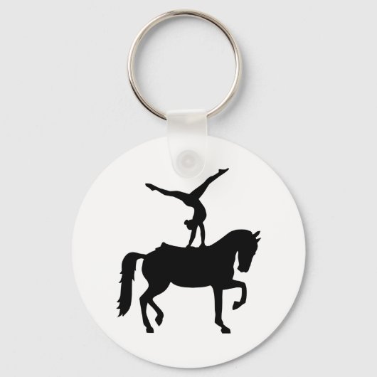 Porte-clés Cheval voûté (Recto)