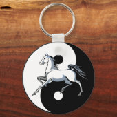 Porte-clés Cheval Yin Yang (Recto)