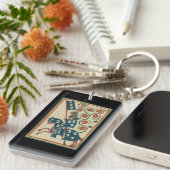 Porte-clés Chevalier Avec Aigle Heraldry, Médiéval Du 14ème S (Devant droit)