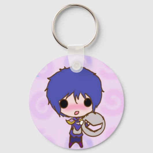 Porte-clés Chevalier Chibi sans masque (Recto)