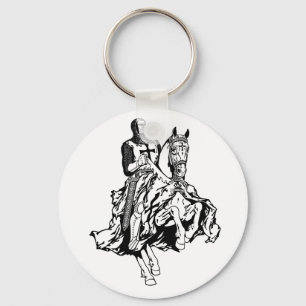 Porte-clés Chevalier templier
