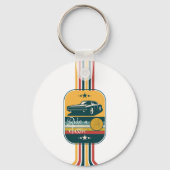 Porte-clés chevaucher un classique (Recto)