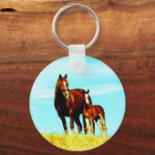 Porte-clés Chevaux (Recto)