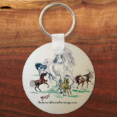 Porte-clés Chevaux (Recto)