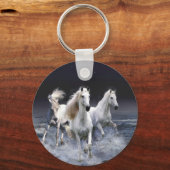 Porte-clés Chevaux à lancer l'oreiller (Recto)