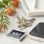 Porte-clés Chevaux à lancer l'oreiller (Côté)