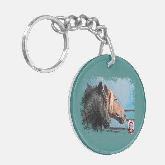Porte-clés Chevaux/Cabalos/Horses (Devant gauche)