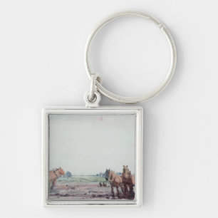 Porte-clés Chevaux de charrue