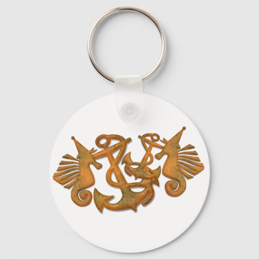 Porte-clés Chevaux de mer (Recto)