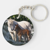 Porte-clés Chevaux d'imaginaire : Cascade (Dos)