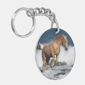 Porte-clés Chevaux d'imaginaire : Éclaboussure d'été (Devant gauche)