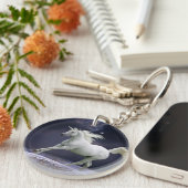 Porte-clés Chevaux d'imaginaire : Licorne (Devant droit)