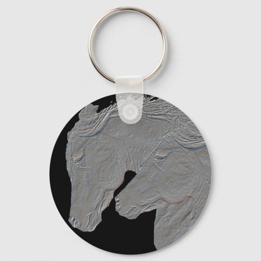 Porte-clés Chevaux embarqués (Recto)