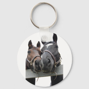 Porte-clés Chevaux en amour