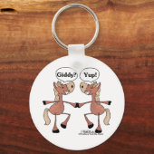Porte-clés Chevaux Giddy Up (Recto)