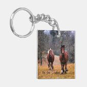 Porte-clés Chevaux Soyez Le Leader (Devant gauche)