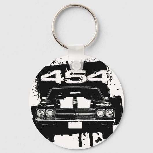Porte-clés Chevelle 454 (Recto)