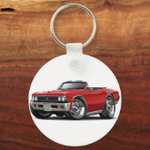 Porte-clés Chevelle Red Convertible 1966 (Recto)