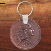 Porte-clés Cheveux de cheminée Gros Cent (Recto)