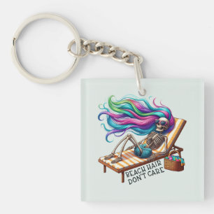 Porte-clés Cheveux de plage - Squelette