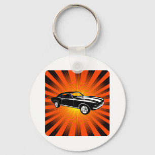 Porte-clés Chevrolet Camaro 1967 solides solubles 396