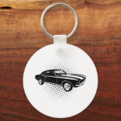 Porte-clés Chevrolet Camaro SS 396 1967 (Recto)