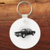 Porte-clés Chevrolet Corvair 1964 (Recto)