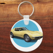 Porte-clés Chevrolet Corvette (Recto)