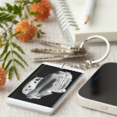 Porte-clés Chevrolet Fleetmaster 1948 Antique Car Art (Devant droit)