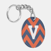 Porte-clés Chevron Cavaliers de Virginie (Devant gauche)
