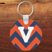 Porte-clés Chevron des Cavaliers de Virginie (Recto)